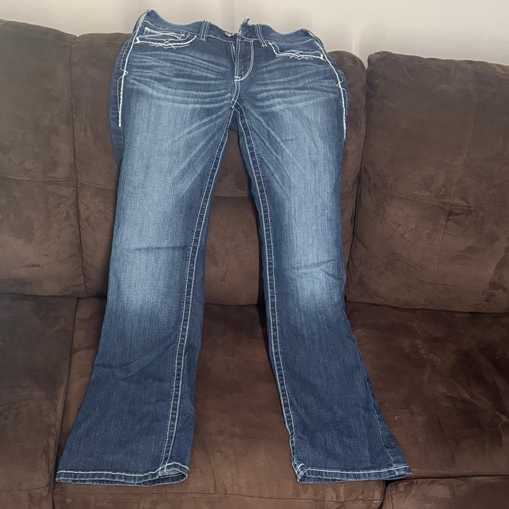 Ariat Women's Dark Blue Boot Cut Jeans